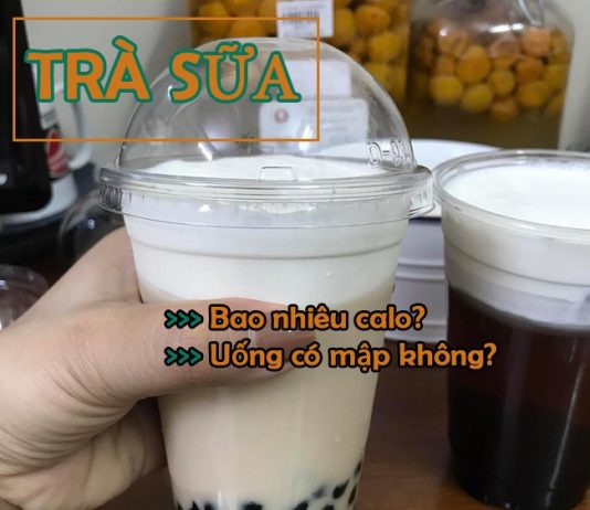 1 ly trà sữa bao nhiêu calo và uống có mập không