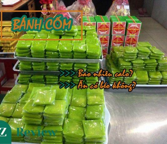 Bánh cốm bao nhiêu calo và ăn bánh cốm có béo không