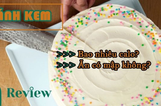 Bánh kem bao nhiêu calo và ăn bánh có mập không