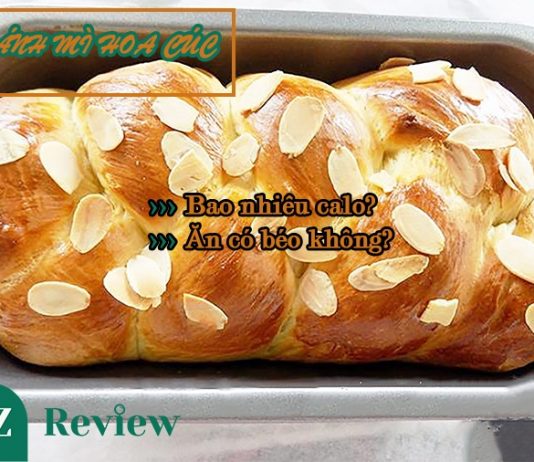 Bánh mì hoa cúc bao nhiêu calo và ăn có béo không