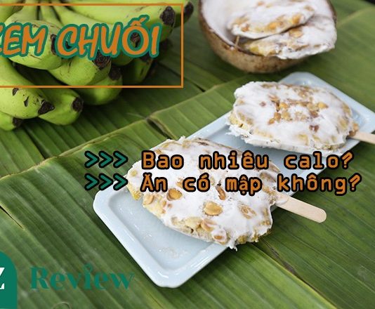 Kem chuối có bao nhiêu calo và ăn có mập không