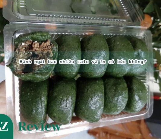 Bánh ngải bao nhiêu calo và ăn có béo không