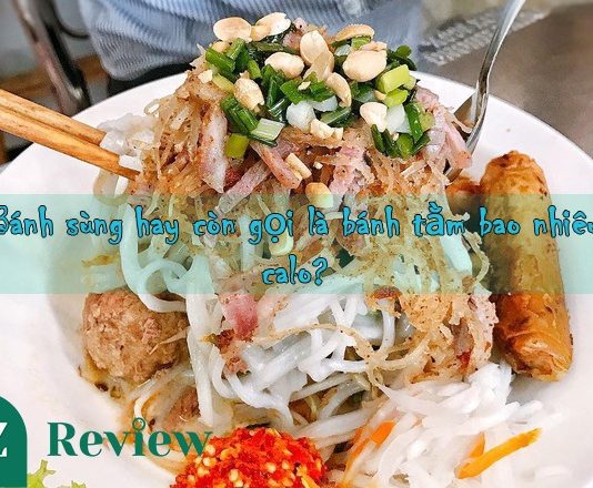 Bánh sùng hay còn gọi là bánh tằm bao nhiêu calo