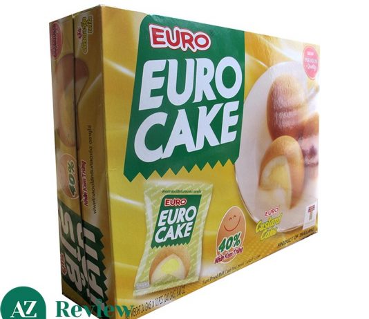 Bánh trứng euro cake bao nhiêu calo và ăn có béo không