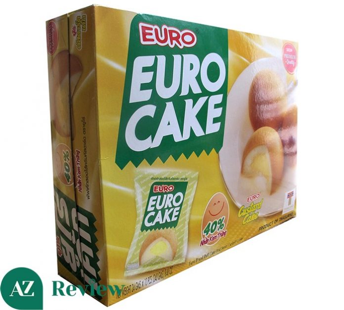 Bánh trứng euro cake bao nhiêu calo và ăn có béo không