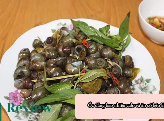Ốc đắng bao nhiêu calo và ăn có béo không