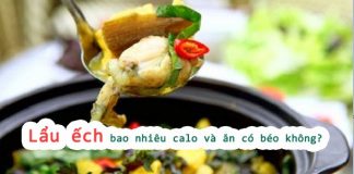 Lẩu ếch bao nhiêu calo và ăn có béo không