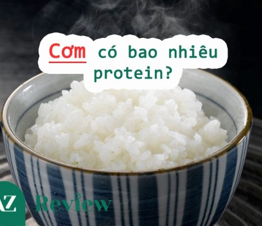 cơm có bao nhiêu protein