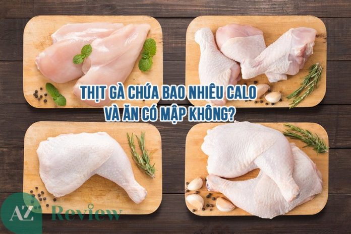 Thịt gà chứa bao nhiêu calo và ăn có mập không