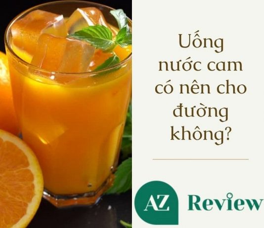 Uống nước cam có nên cho đường không