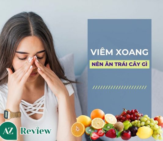 Viêm xoang nên ăn trái cây gì